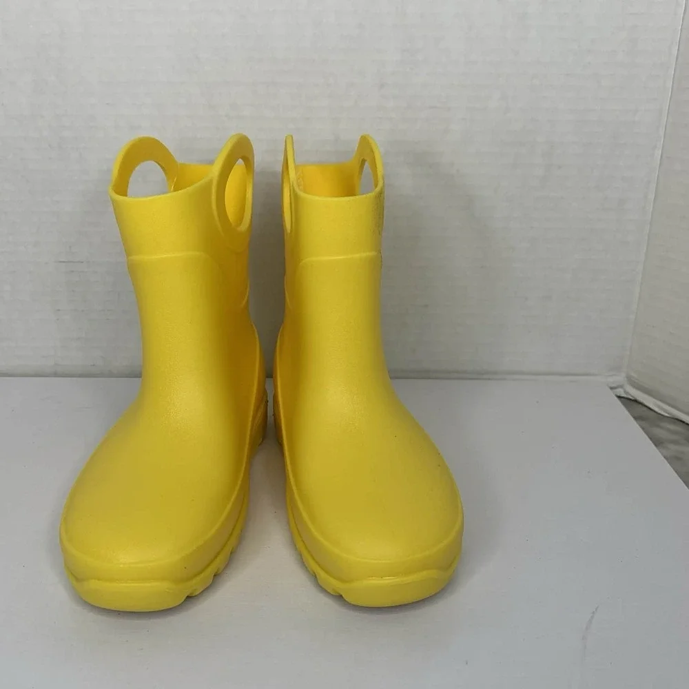 Ozark Trail Kid's Yellow Rain Boots Size 9-10